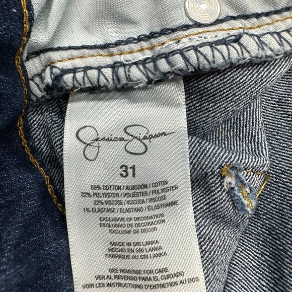 Jessica Simpson Forever Cuffed Denim Shorts (31) - Picture 6 of 7